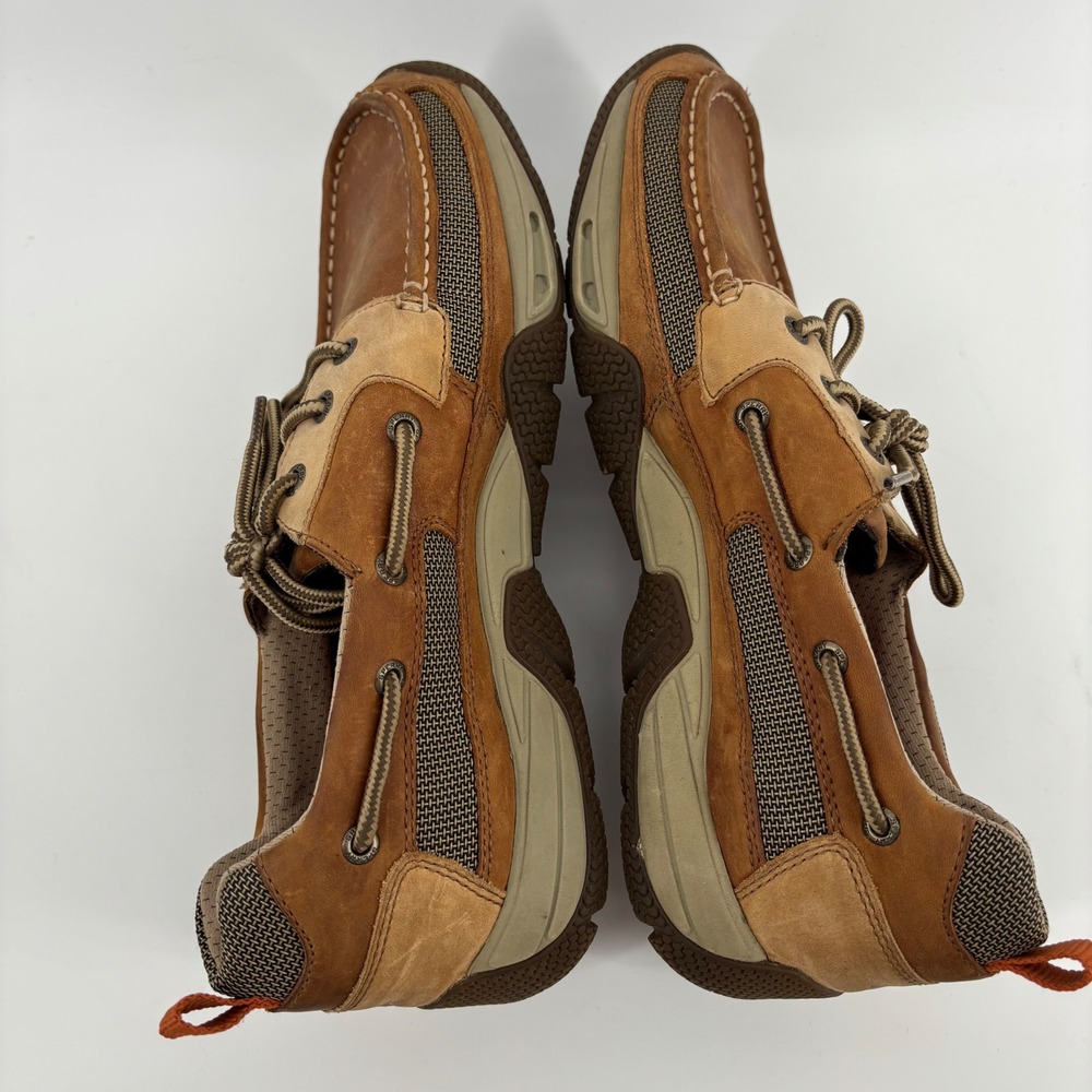 Sperry Top-Sider Sea Kite Sport Picket Boat Shoes Mens 11 Brown Waterproof Gorp - Picture 7 of 8